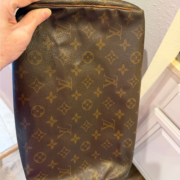 Louis Vuitton Vintage Monogram Speedy 30 Bag - Brown/Tan - Picture 9 of 12